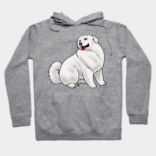 Dog - Pyrenean Mountain Dog - White Hoodie